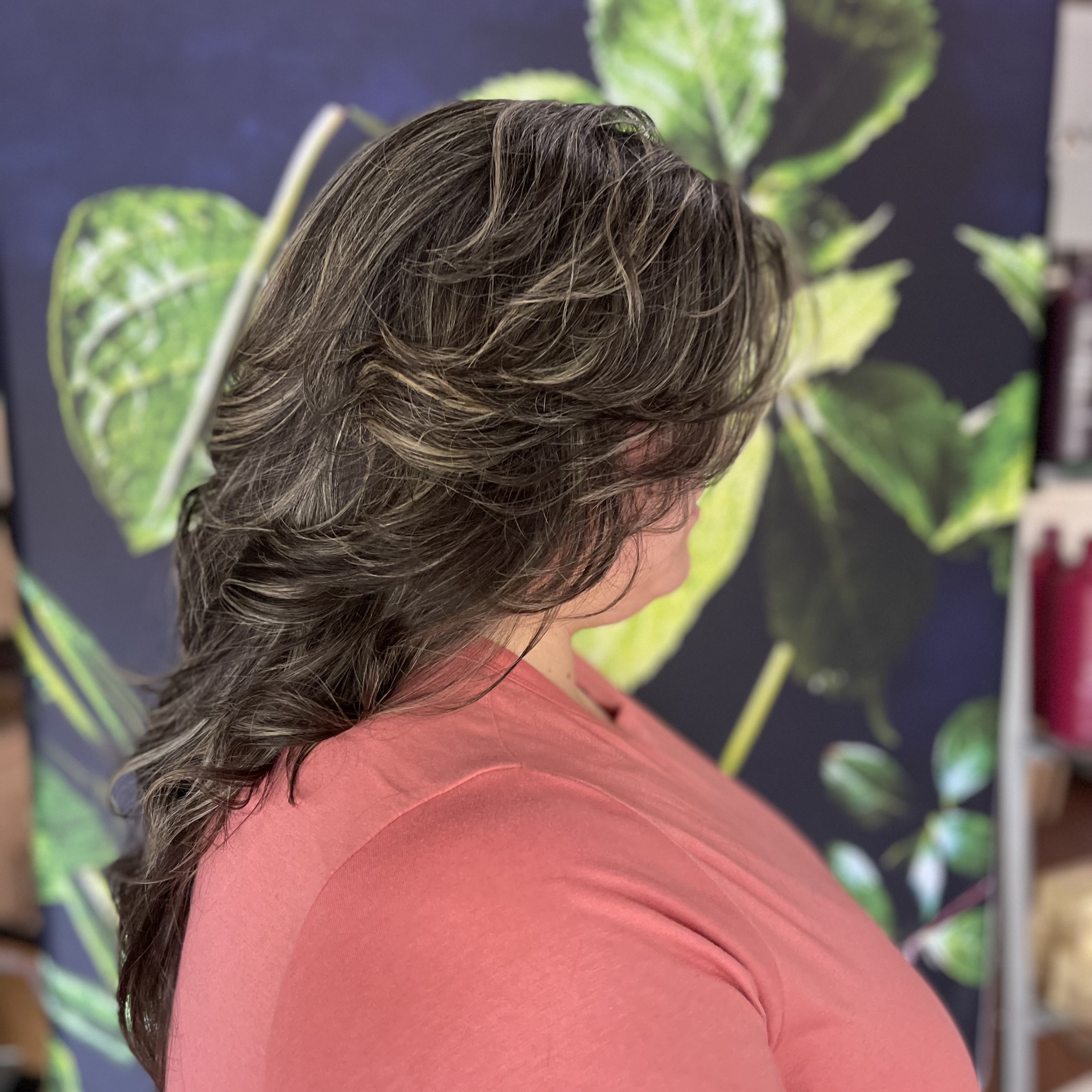 Long Brown Curl
